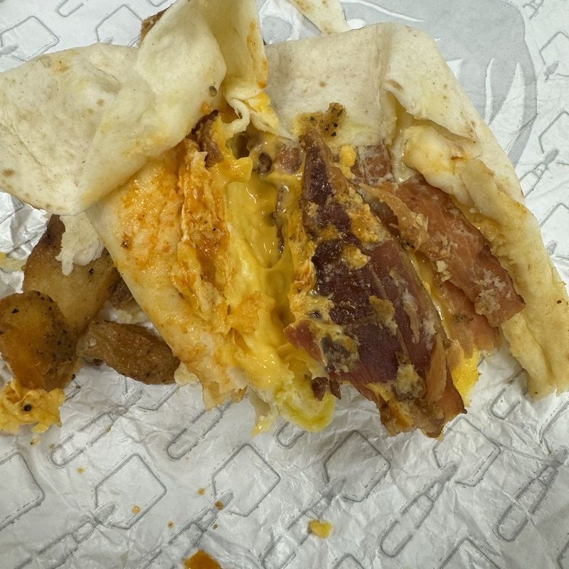 Carl's Jr. Loaded Breakfast Burrito