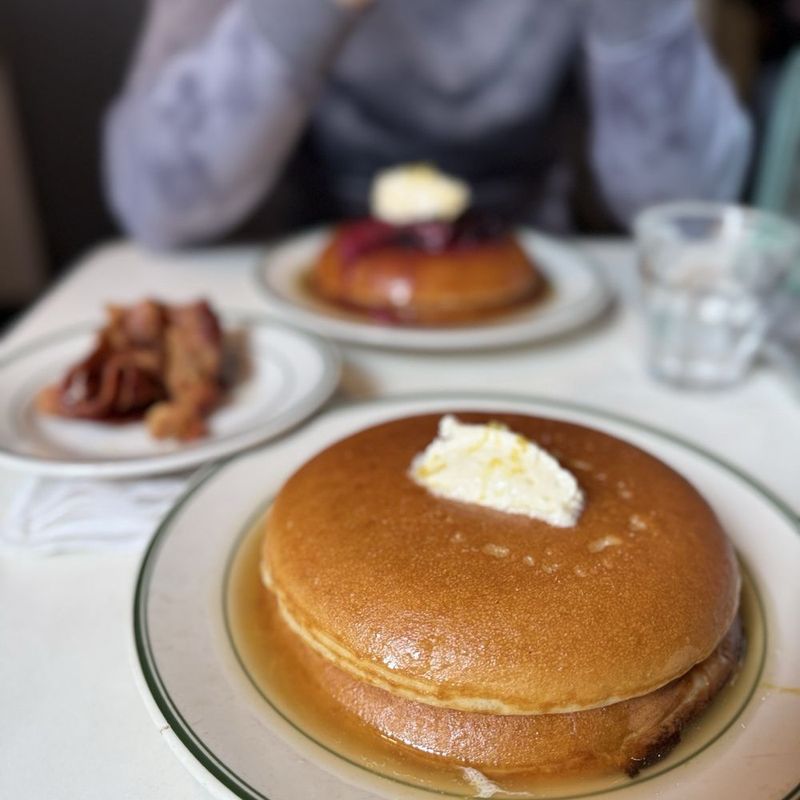 Cafe Luluc's Perfect Plain Pancakes
