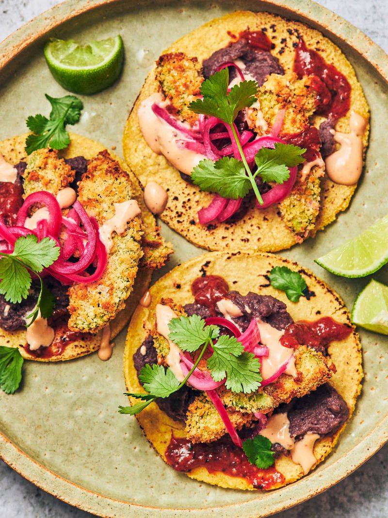 Crispy Avocado Tacos