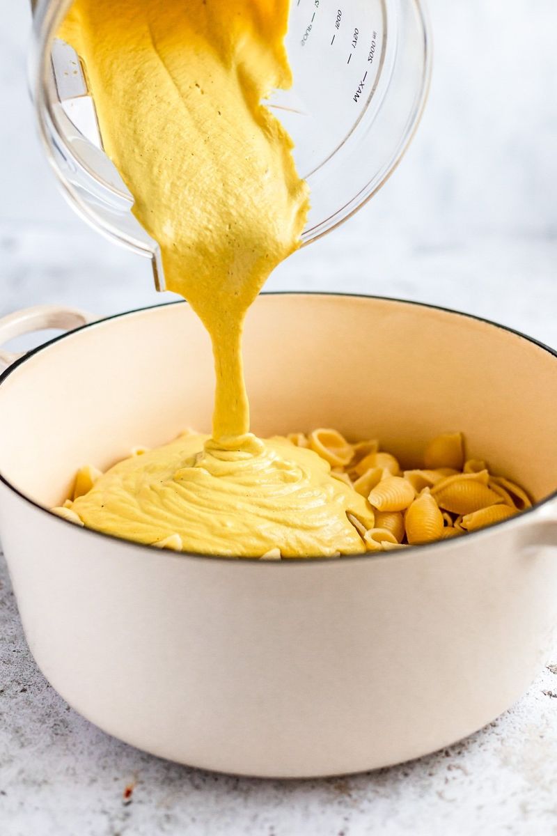 Creamy Cashew Mac And Cheese