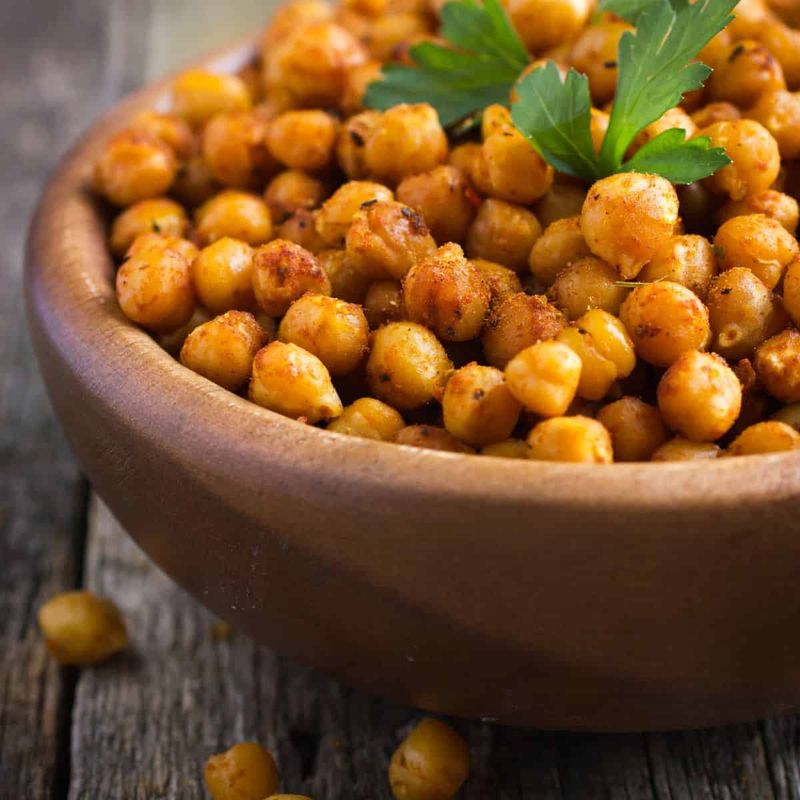 Crispy Chickpea Croutons
