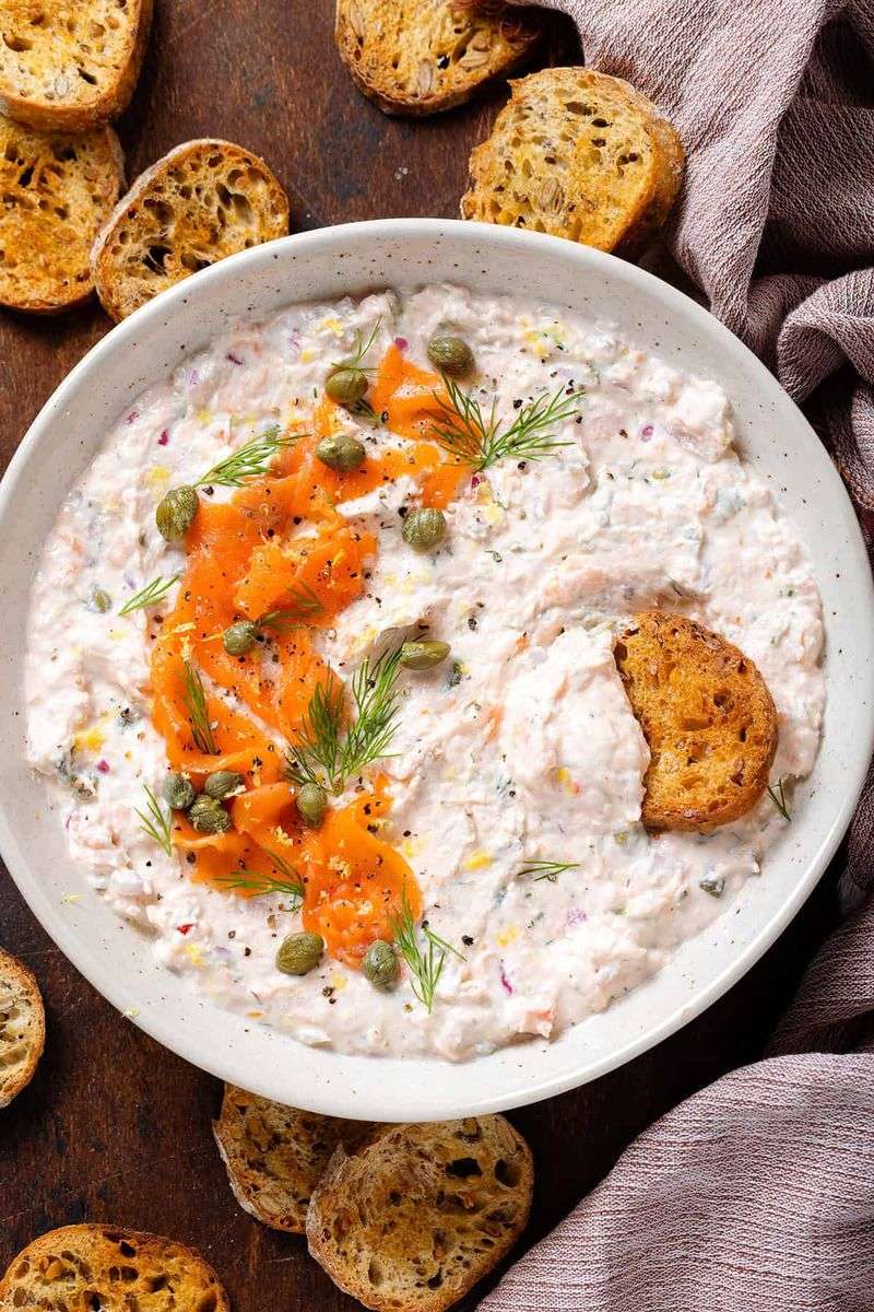 Smoked Salmon And Dill Dip