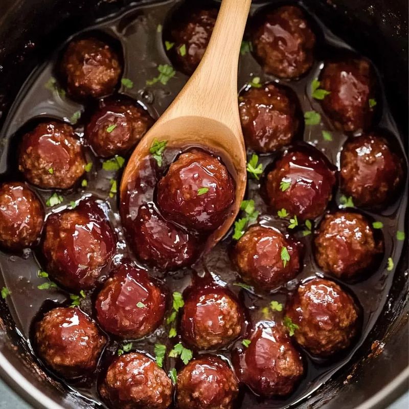 Sweet & Spicy Meatballs