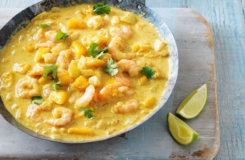 Shrimp And Mango Curry