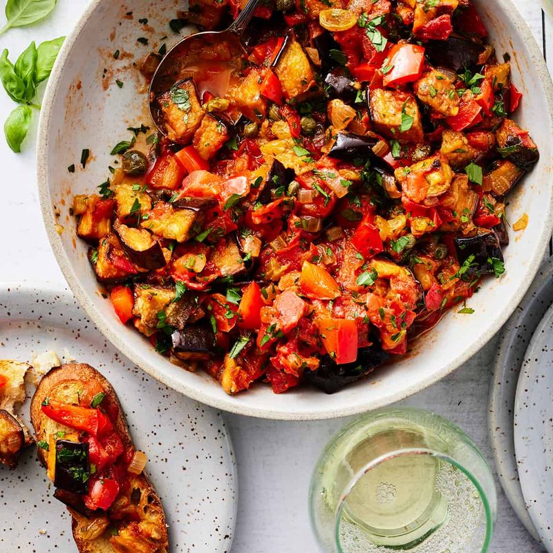 Eggplant Caponata – Sicily