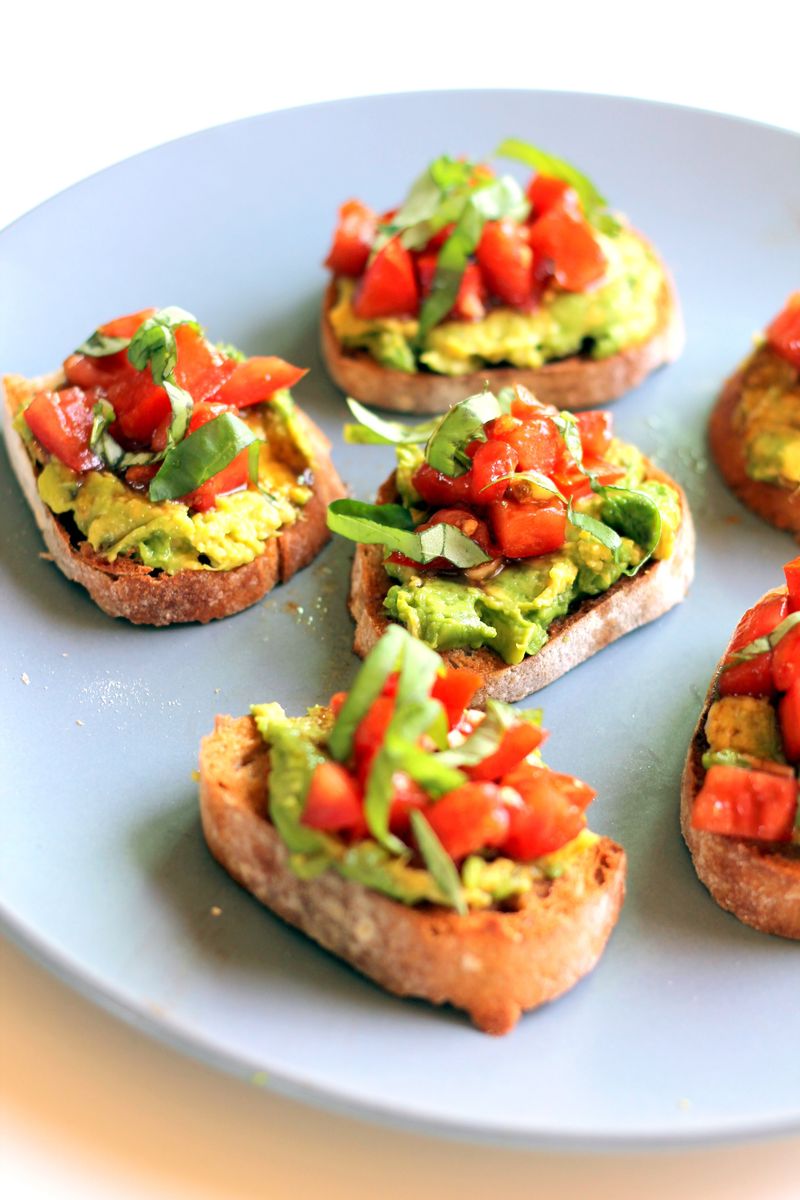 Breakfast Bruschetta Bar