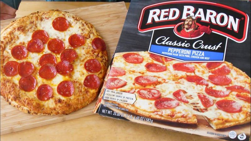 Microwavable Personal Pan Pizzas