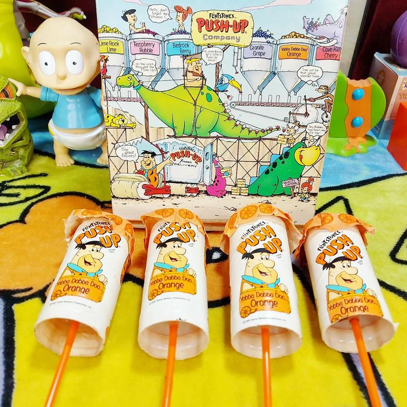 Flintstones Push-Up Pops
