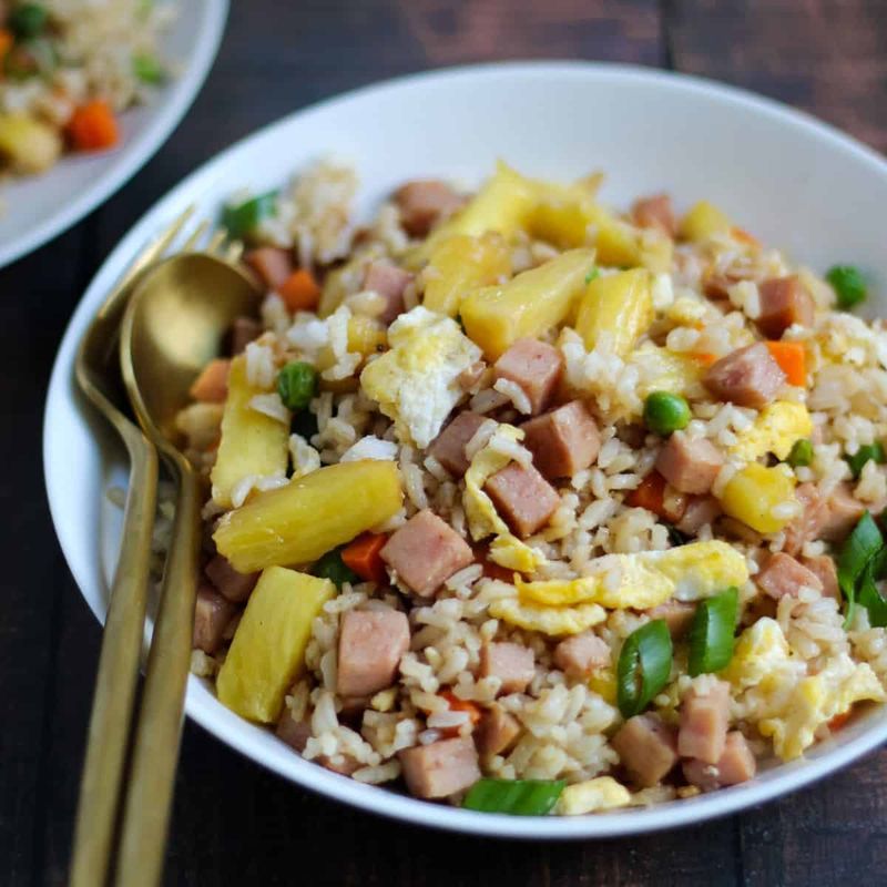 Spam And Pineapple Scramble