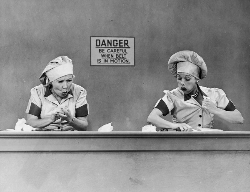 Lucy’s Chocolate Assembly Line – I Love Lucy