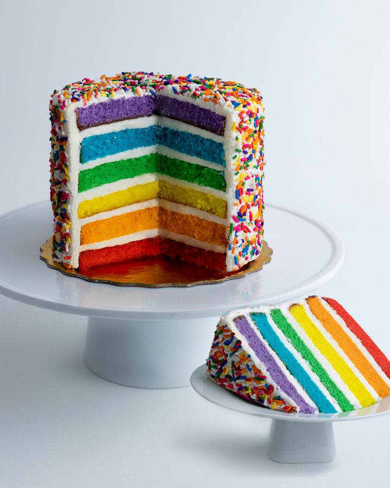 Carlo's Bakery Rainbow Cake