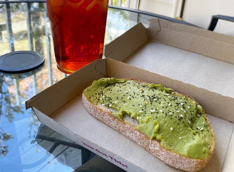 Dunkin's Avocado Toast