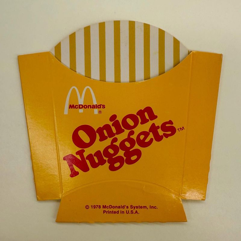 McDonald’s Onion Nuggets