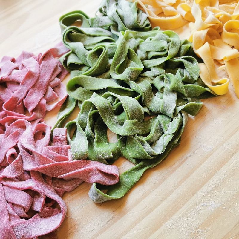 Rainbow Pasta From Scratch