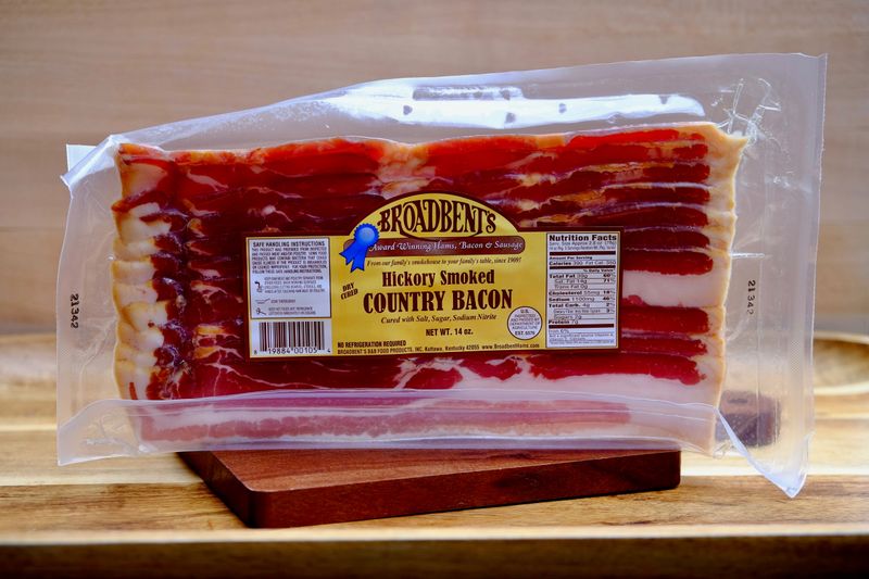 Kentucky – Broadbent’s Hickory Smoked Bacon