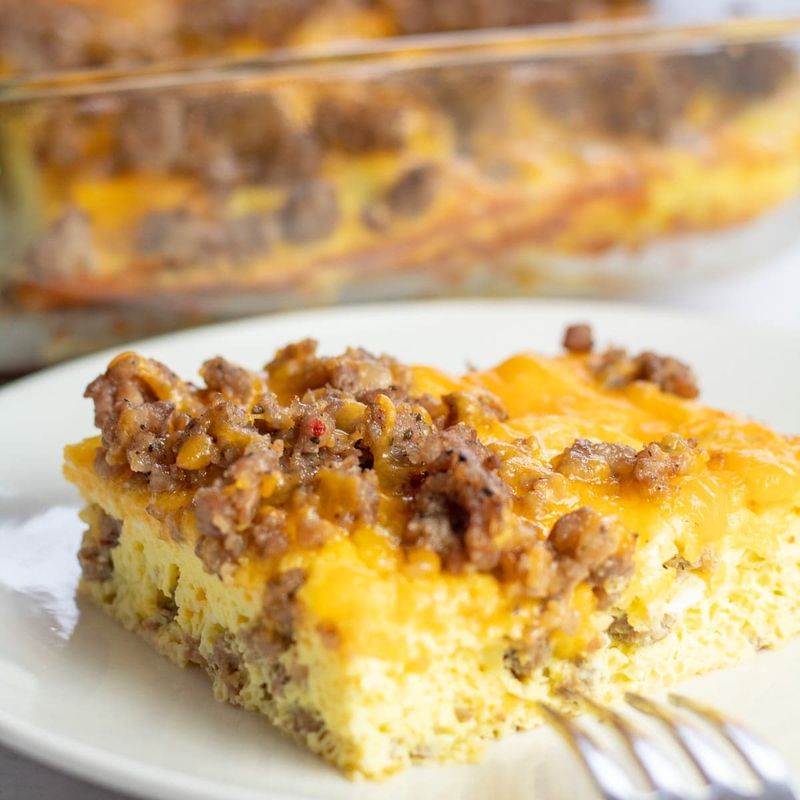 Sausage And Egg Breakfast Casserole