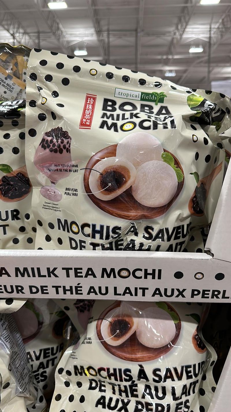 Tropical Fields Boba Milk Tea Mochi
