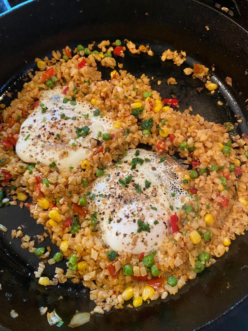 Tattooed Chef Riced Cauliflower Stir Fry