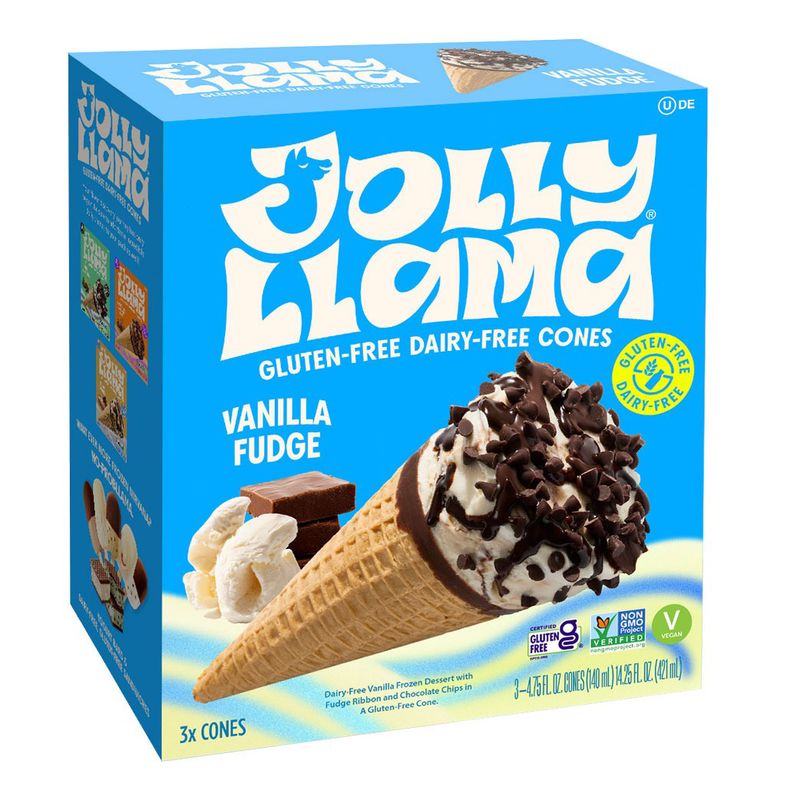 Jolly Llama Dairy-Free Cones
