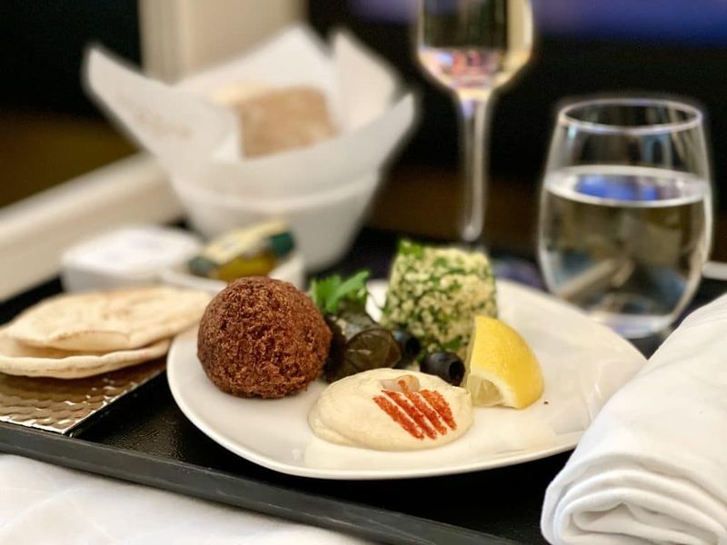 Etihad Airways – Grilled Sea Bass With Couscous