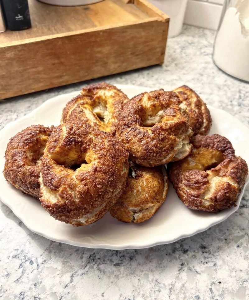 Panera Bread Cinnamon Crunch Bagel