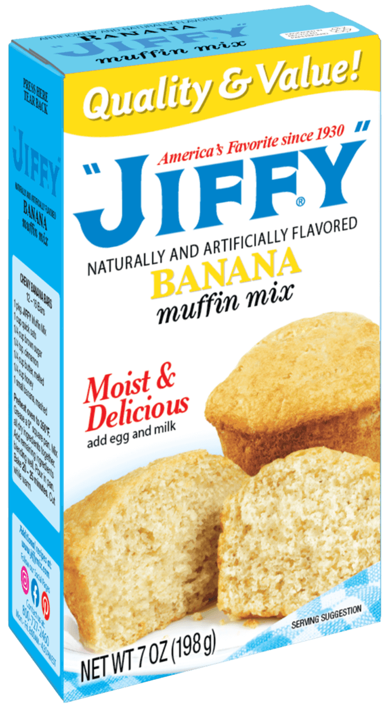 Jiffy Banana Muffin Mix