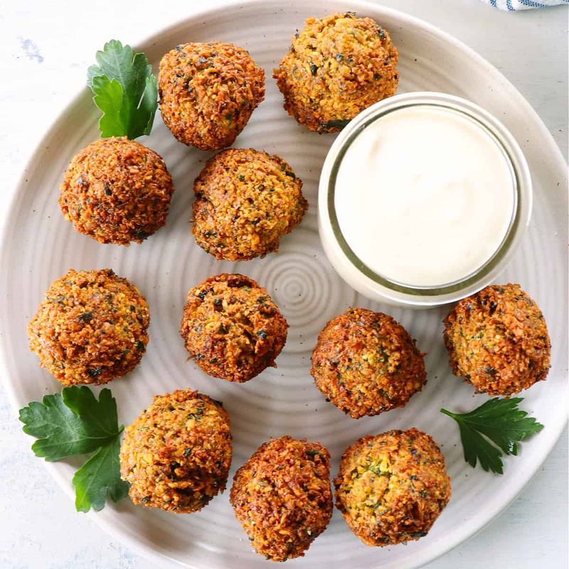Cauliflower Falafel Bites