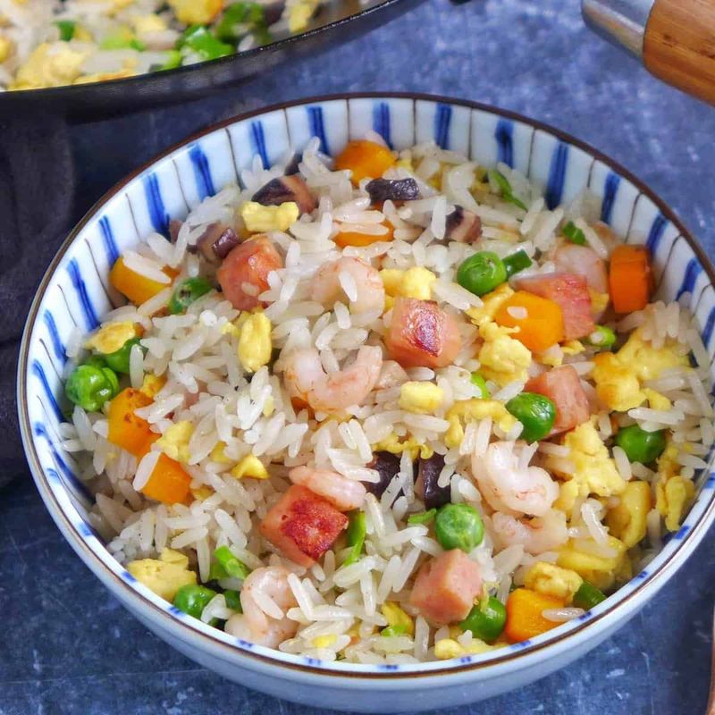 Fried Rice (With Too Much Soy Sauce)