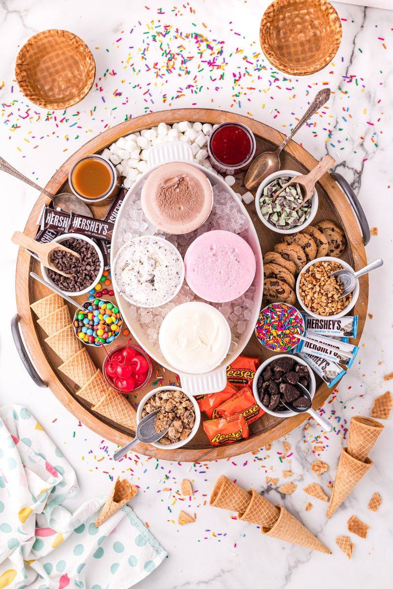 DIY Ice Cream Sandwich Station