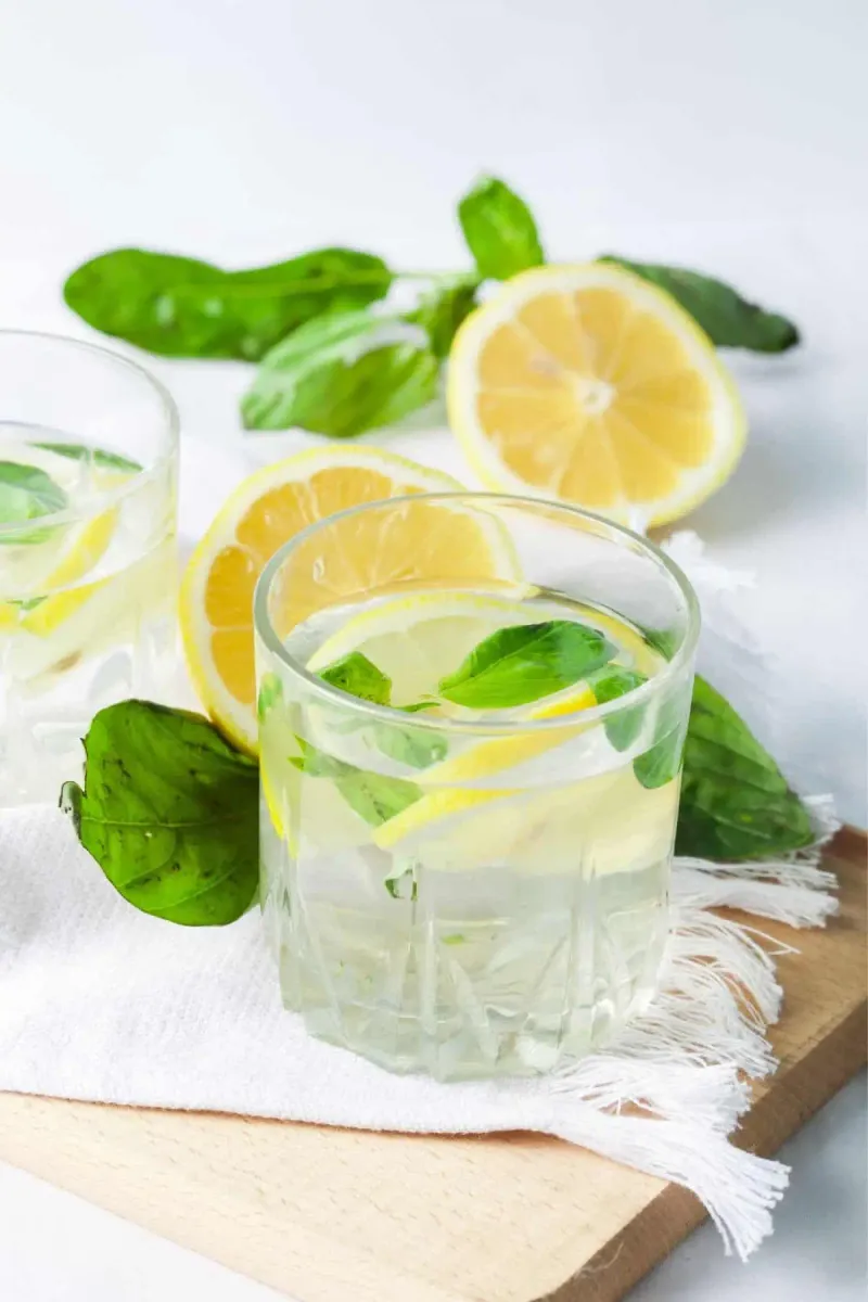 Basil Infused Water