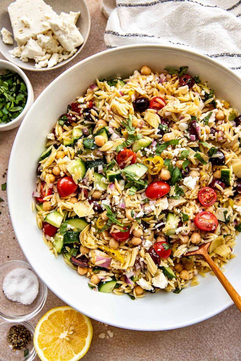 Mediterranean Orzo Salad