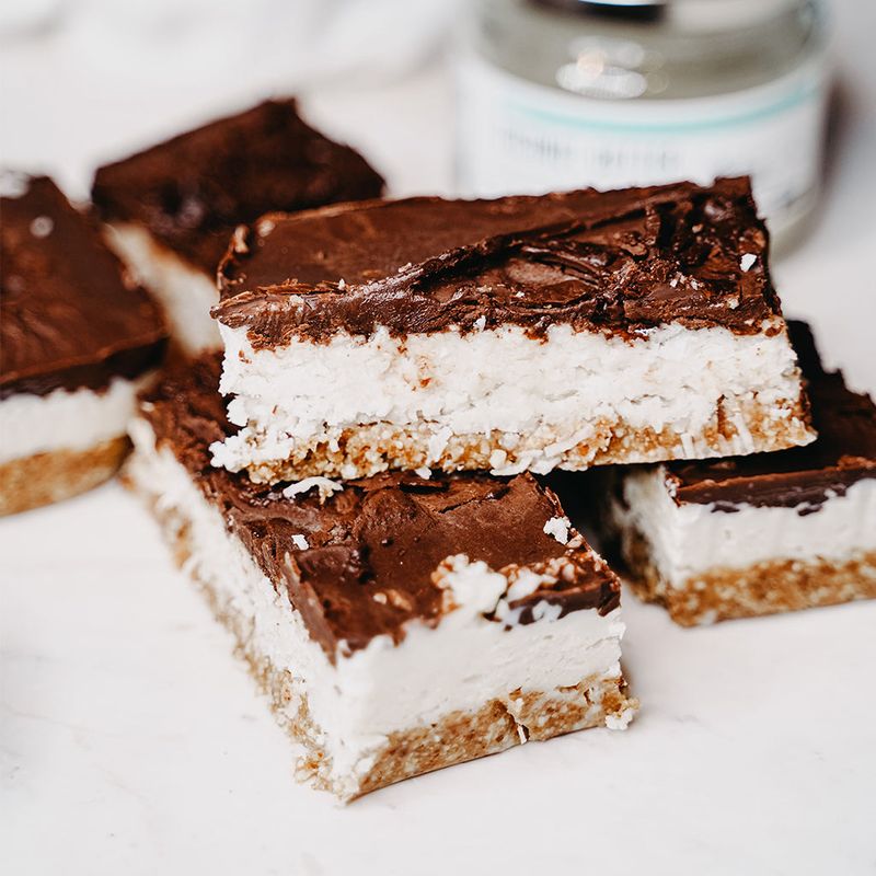 Chocolate Coconut Bounty Slice