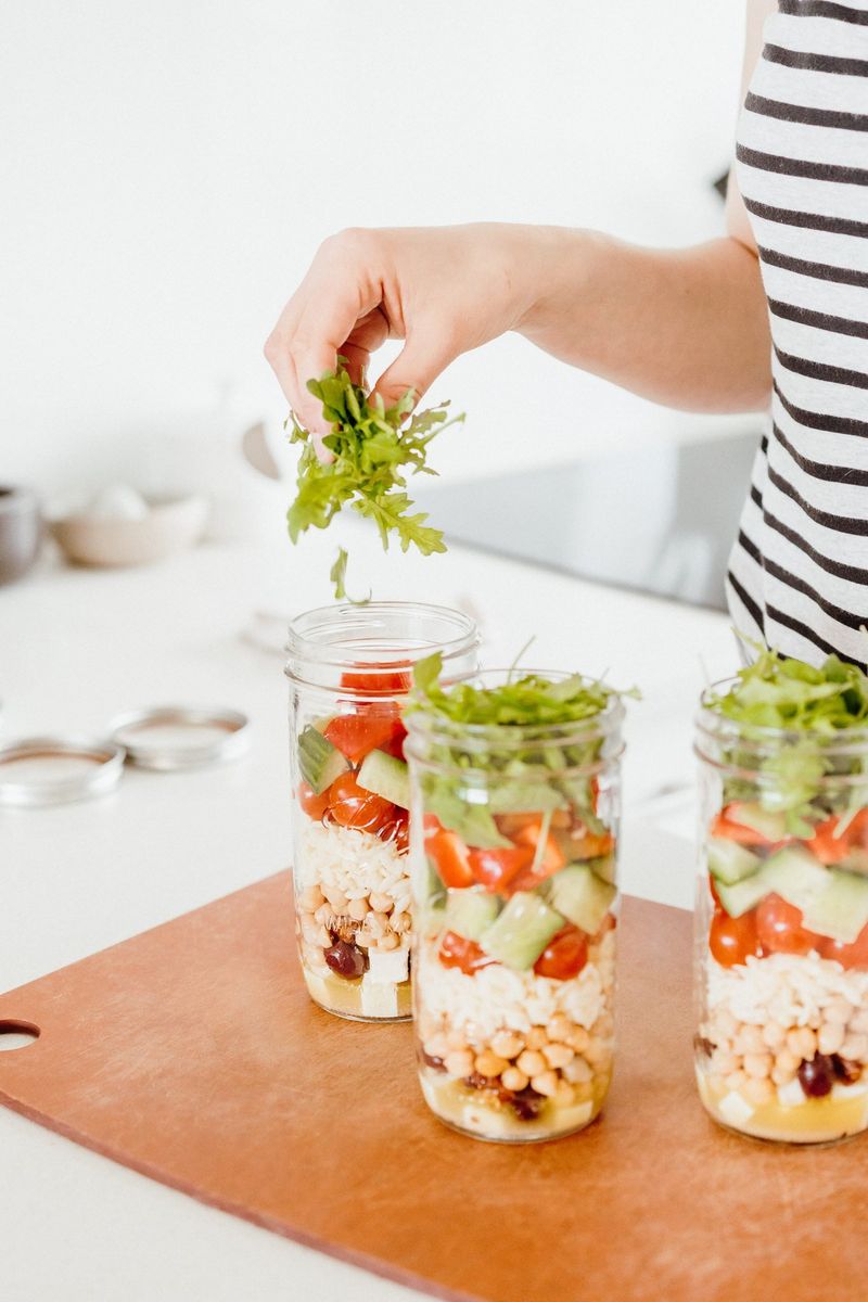 Mediterranean Chickpea Jars