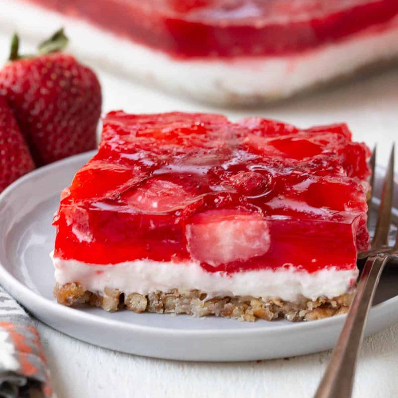 Strawberry Pretzel Salad