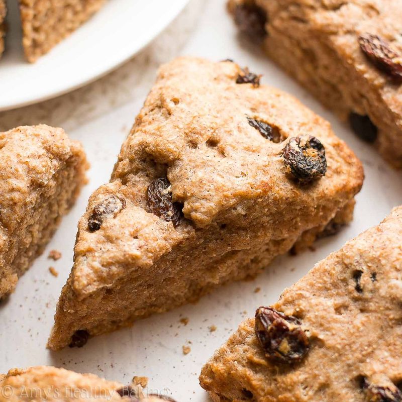 Oatmeal Raisin Scones