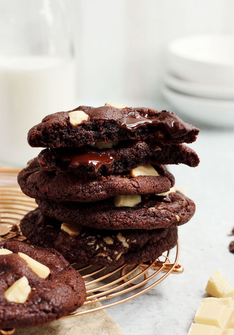 Triple Chocolate Espresso Cookies
