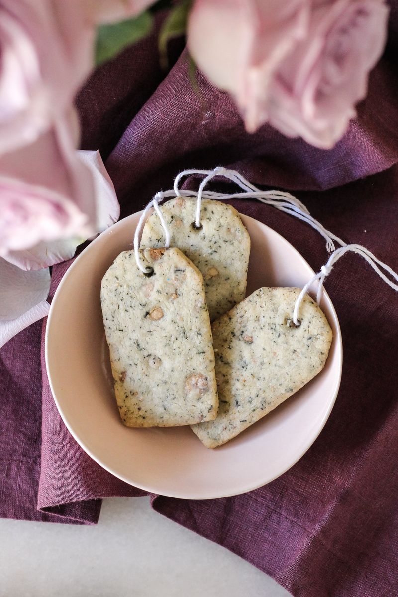 Earl Grey Shortbread Cookies
