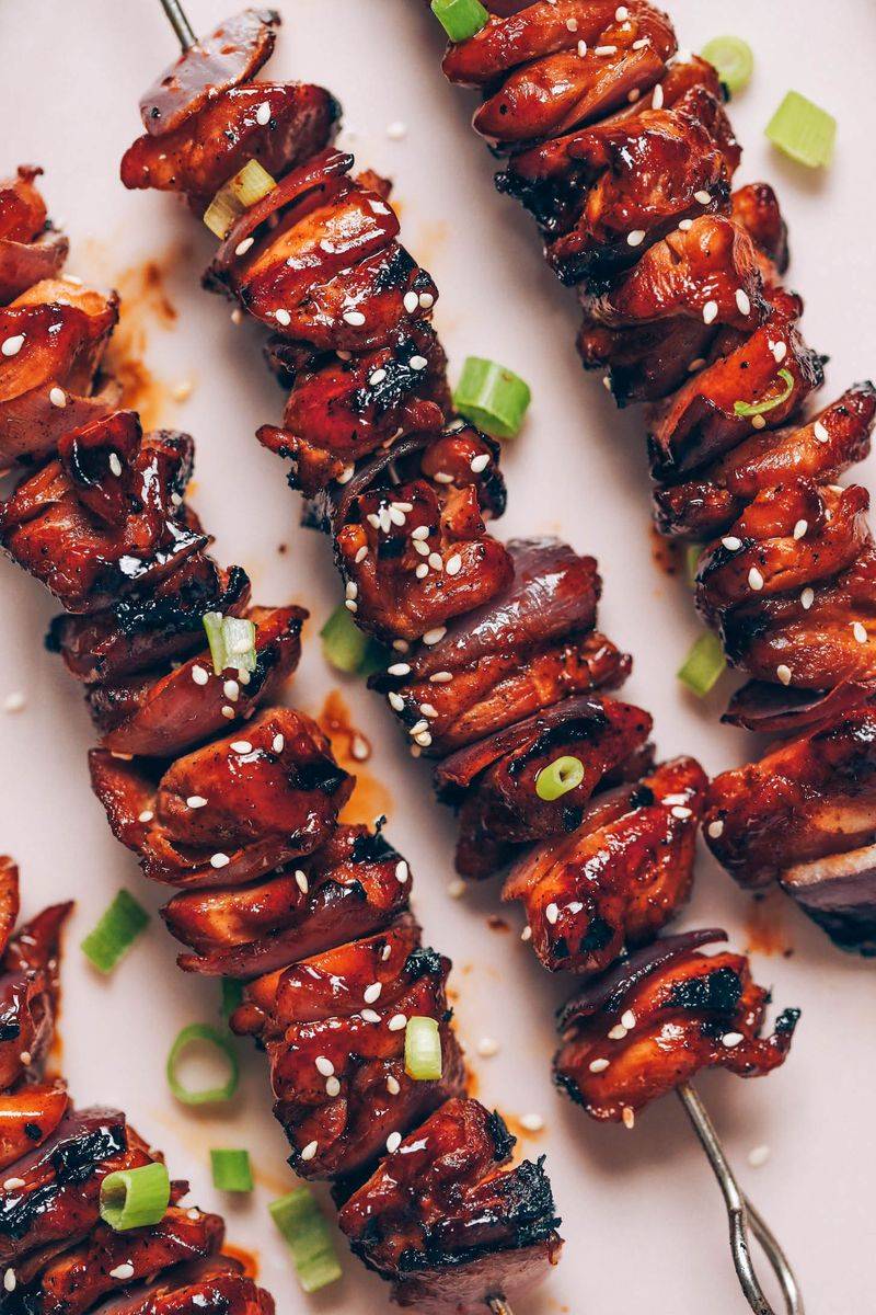 Teriyaki Chicken Skewers