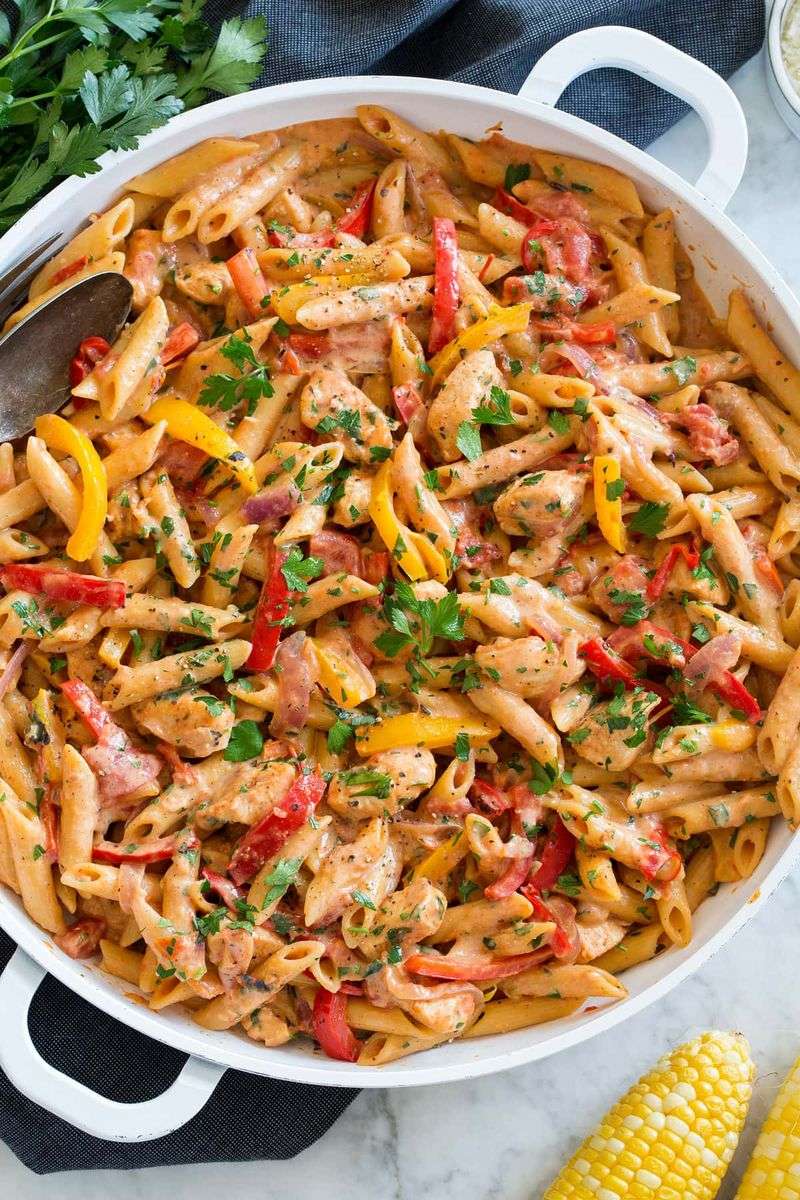 Creamy Cajun Chicken Pasta
