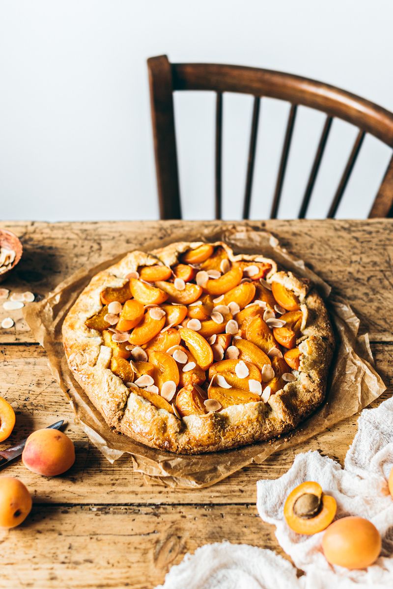 Apricot Almond Galette