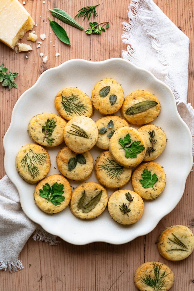 Savory Herb Shortbread