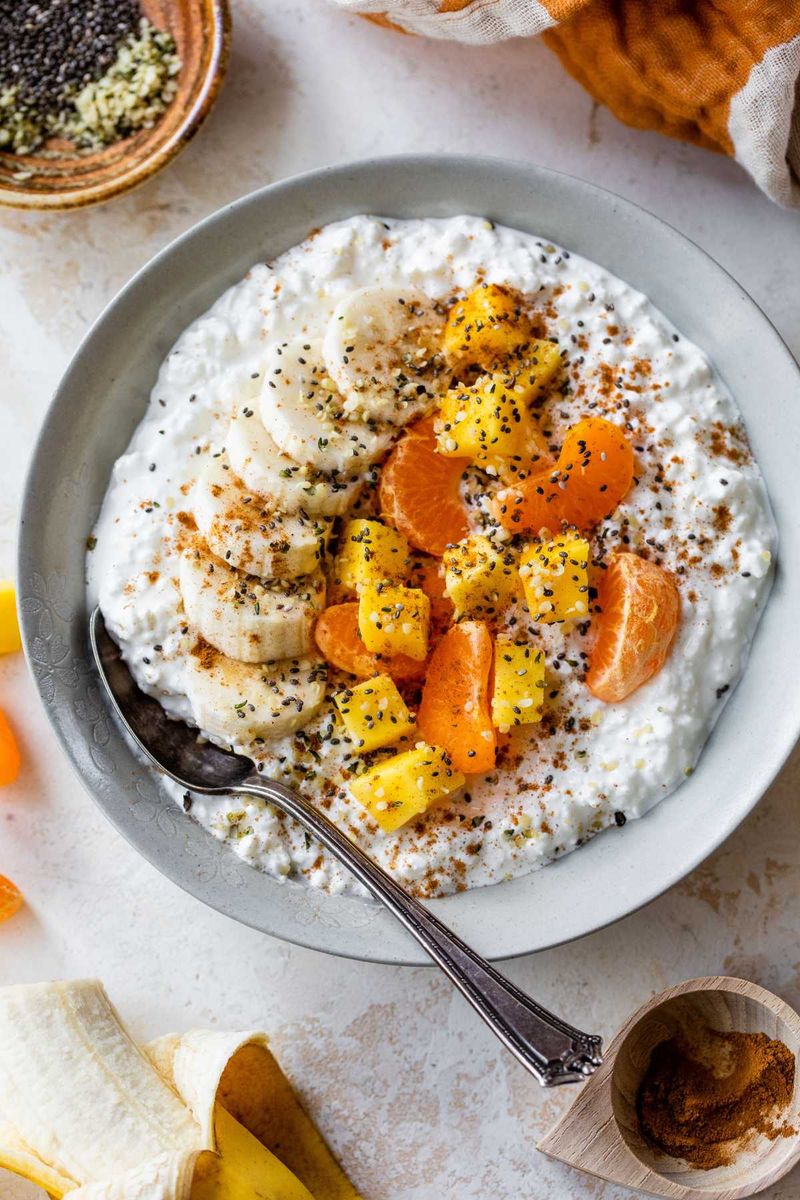 Cottage Cheese And Pineapple Power Bowl