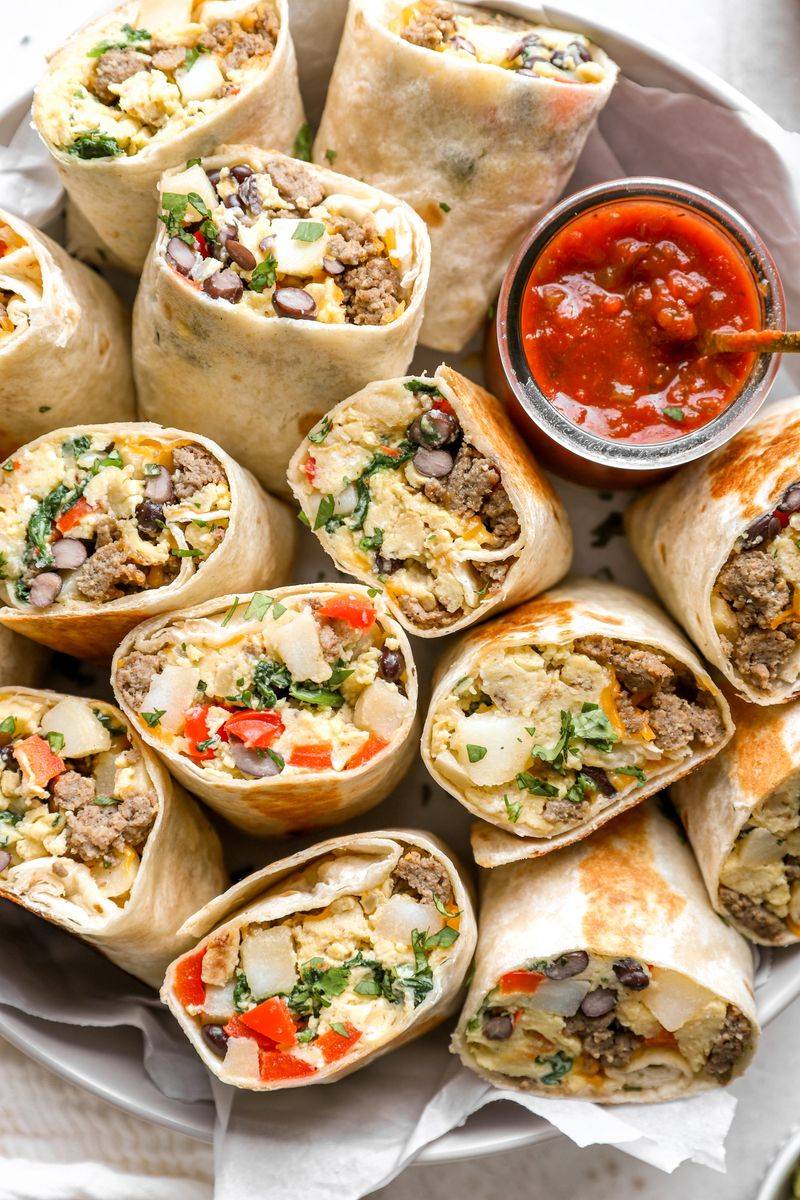 Protein-Style Breakfast Burritos