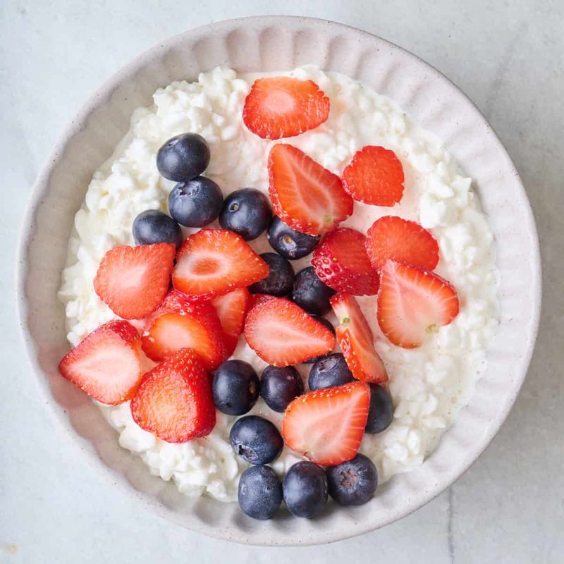 Cottage Cheese Fruit Plate