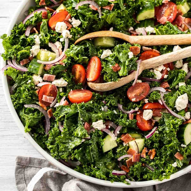 Overnight Vegetable Salad