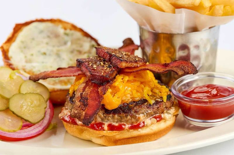 Truffle-Honey Cheeseburger