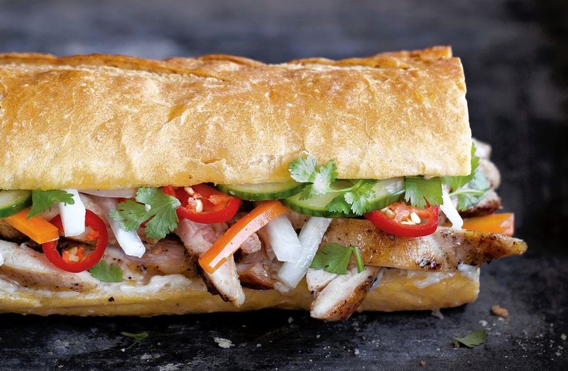 Vietnamese Banh Mi Sandwiches