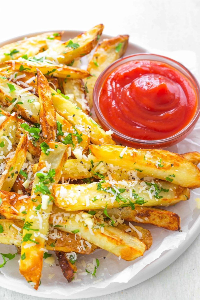 Garlic Parmesan Truffle Fries