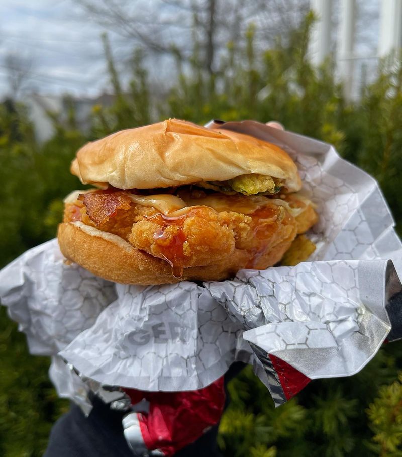 Hot Honey Chicken Sandwich