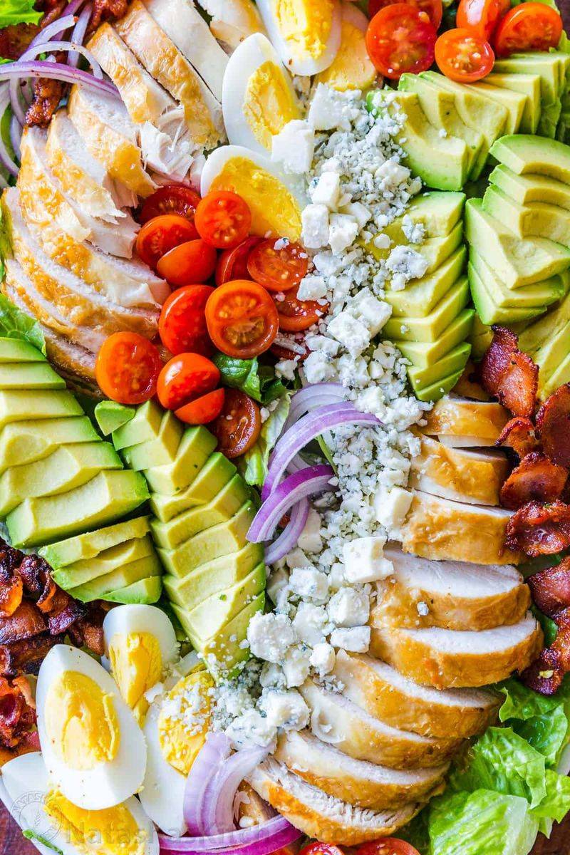 Cobb Salad With Buttermilk Ranch